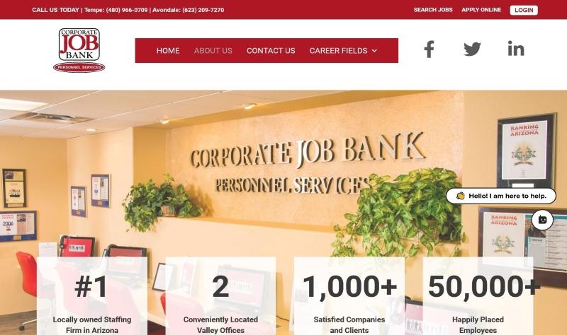 Corporate Job Bank Personnel Services